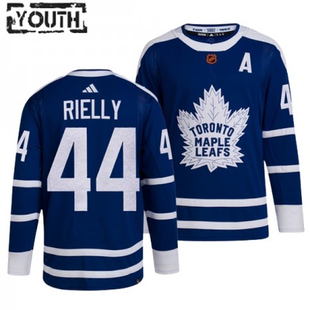 Toronto Maple Leafs Hockeydrakt Morgan Rielly 44 2022-23 Blå Reverse Retro 2.0 Adidas Authentic - Barn